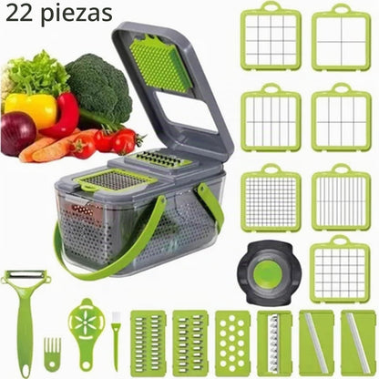 PICATODO - picadora con 22 piezas