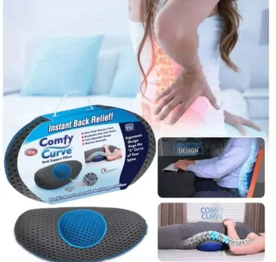 Almohada de apoyo lumbar 3D